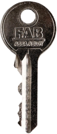 Sleutel FAB 1 Home – halfproduct voor 5-stift cilinder