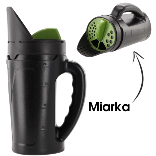 Handstrooier en strooizaadstrooier 2,5 l voor zaden, meststof, zout en zand