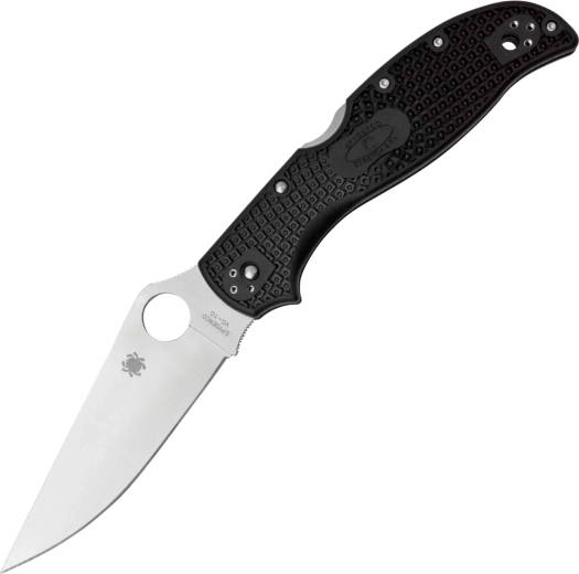 Spyderco Stretch 2 XL – zakmes VG-10, satijn, zwart FRN handgreep