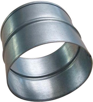 Metalen koppeling voor flexibele buis 125 mm