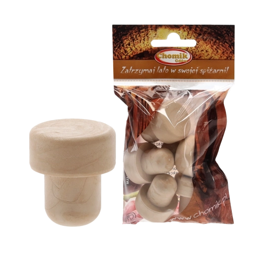 Synthetische wijnstoppen 19 mm – verpakking 5 stuks