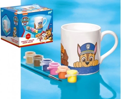 Set om een mok te beschilderen PAW PATROL