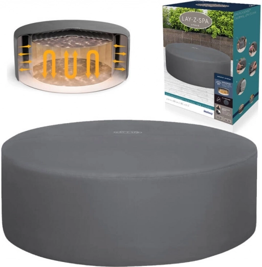 Thermische afdekking voor jacuzzi 216 cm Bestway Lay-Z-Spa EnergySense Plus