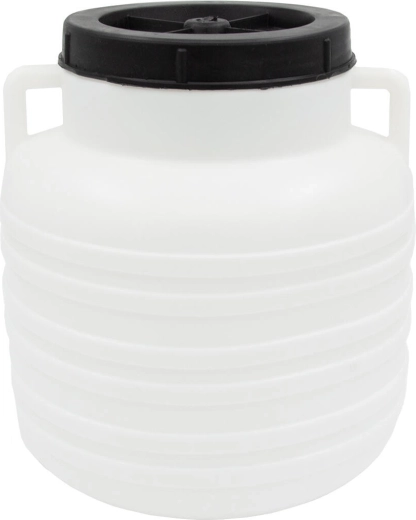 Zuurkoolvat 10 l met kunststof schroefdeksel