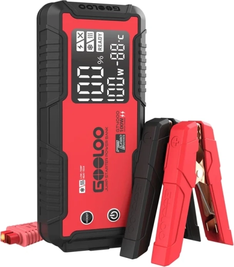 GOOLOO GT4000 startbooster (74 Wh, 4000 A)