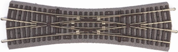 Piko kruisingwissel met bedding