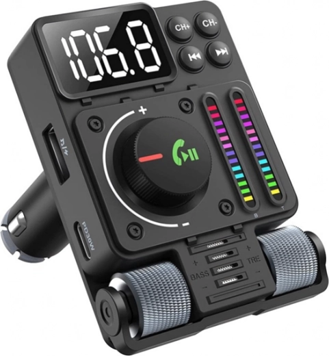 Bluetooth FM-transmitter voor auto met PD 30 W
