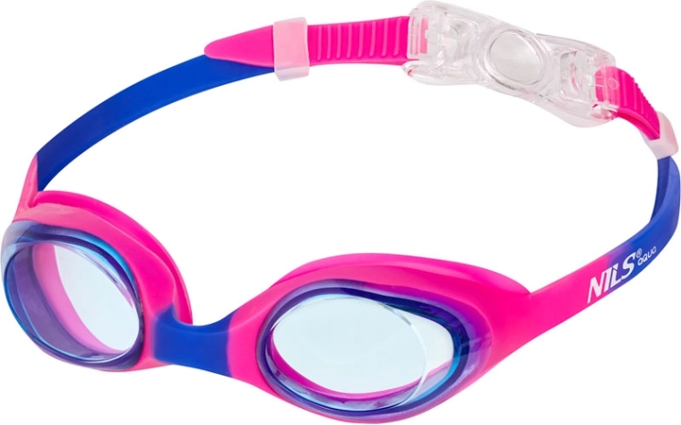 Zwembril voor kinderen NILS Aqua roze-blauw