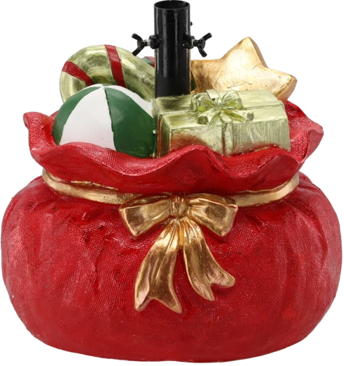 Decoratieve standaard voor kerstboom van magnesia