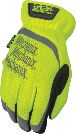 Werkhandschoenen Mechanix FastFit Hi‑Viz, geel, maat L