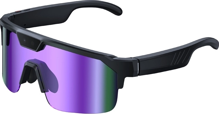 Zeblaze Q01 AI sportieve zonnebril met camera – paars