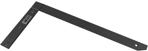 Metselaars stalen winkelhaak 500 × 250 mm