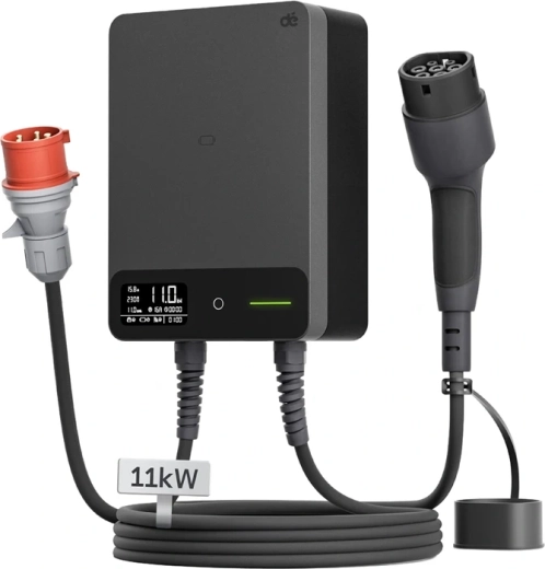 DEPOW Wallbox wandlaadstation 11 kW met kabel van 10 m