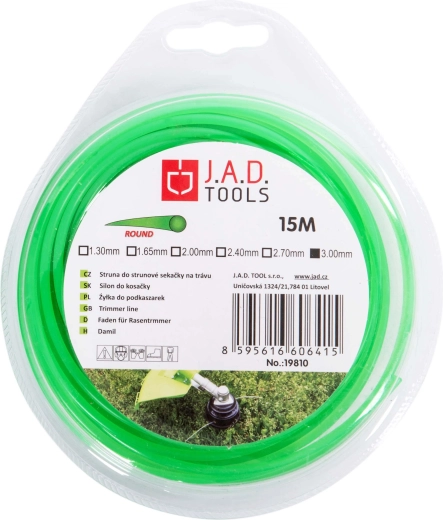 Ronde trimmerdraad 2,0 mm, 15 m