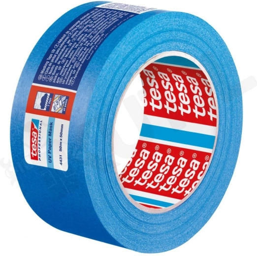 Afplaktape 30 mm × 50 m UV 7 dagen Tesa