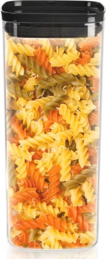 Vierkante luchtdichte voorraadbus voor droge etenswaren 2,1 l