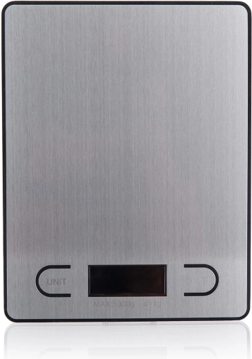 AKCENT digitale keukenweegschaal van roestvrij staal 5 kg