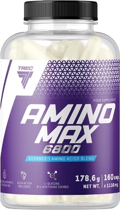 Trec Amino Max 6800 – aminozuren in capsules (160 capsules)