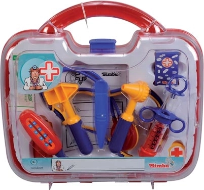 Dokterskoffertje voor kinderen – set van 10 stuks