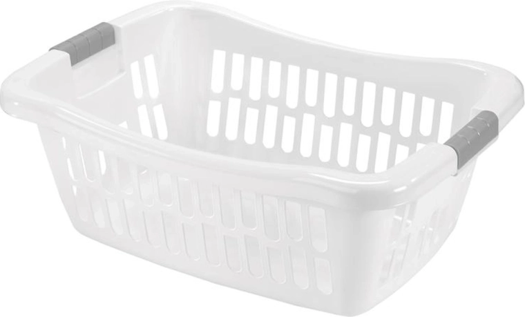 Plastic wasmand voor schoon wasgoed Heidrun 64 × 44 × 24,5 cm