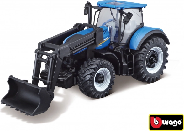 Bburago Farmland New Holland T7.315 HD met voorlader 10 cm