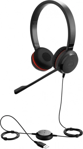 Koptelefoon Jabra Evolve2 30 II USB-A en C UC Stereo