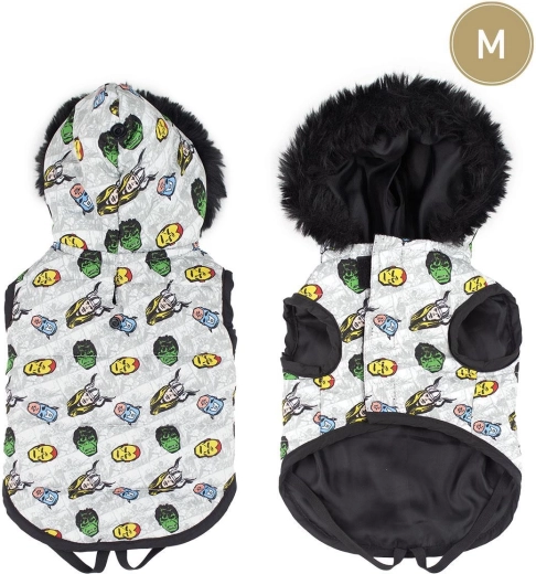 Winterjasje voor hond Avengers, maat M - 1 stuk