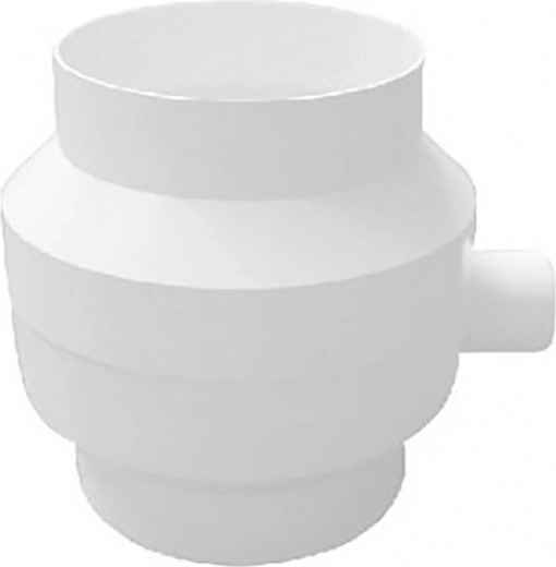 Condensopvang 125 mm van UV-bestendige kunststof