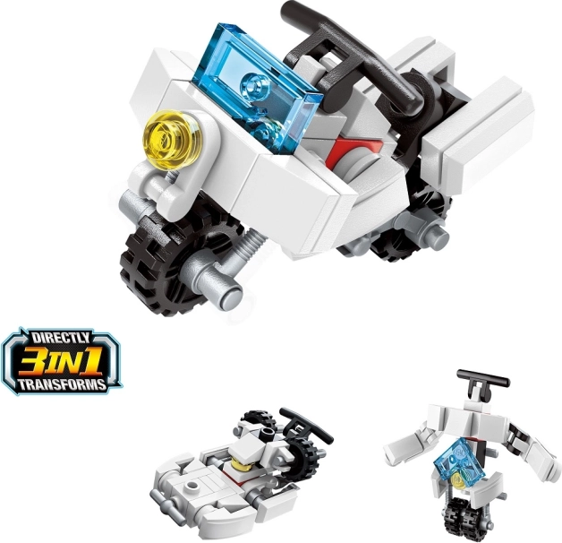 QMAN motor 3-in-1 – mini-bouwset (36 onderdelen)