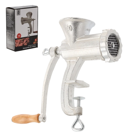 Handmatige vleesmolen nr. 10 van gietijzer