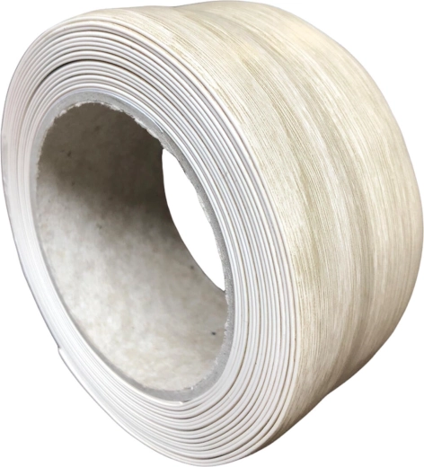 Zelfklevende PVC vloerafwerklijst 52 mm, 5 m – licht eiken