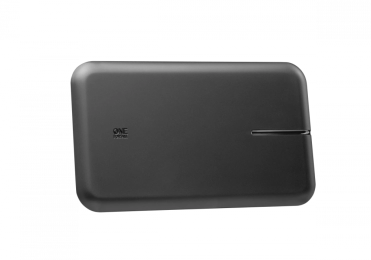 One For All SV9428 platte versterkte binnenantenne HDTV DVB-T2, USB, 5G, zwart