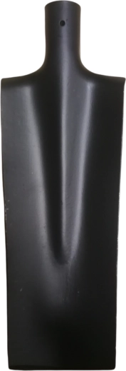 Smalle spade zonder steel 42 cm – zwart