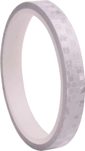 Ag402c reflecterende sticker 1cmx8m grijs