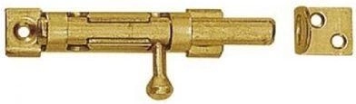 Grendel met ronde schuiver smal 70 × 10 mm