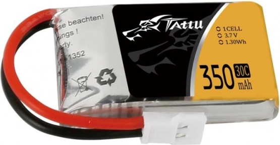 Tattu LiPo-accu 350 mAh 3,7 V 30C 1S met Molex-connector