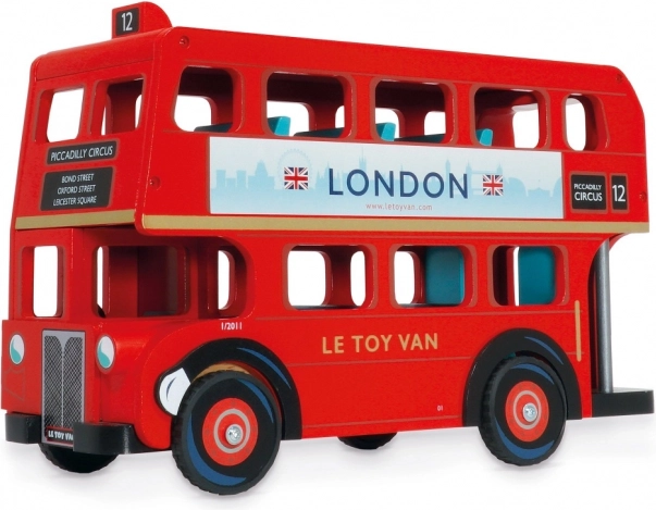 Houten dubbeldekkerbus Le Toy Van London