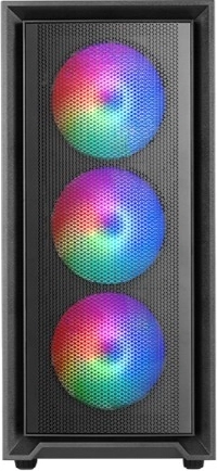 Computerbehuizing MARS GAMING MC-AIR, ATX, 4x FRGB ventilator, zwart