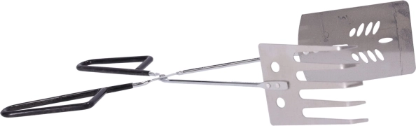 Verchroomde barbecuetang 38 cm
