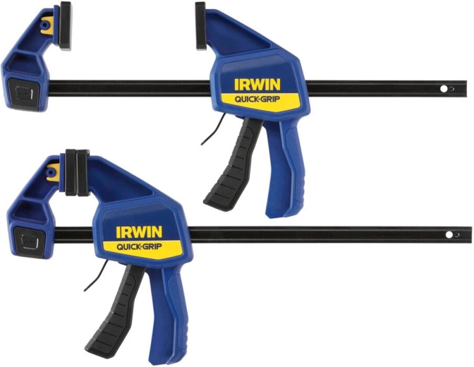 IRWIN QUICK-GRIP eenhandsklemmen 300 mm, set van 2 stuks