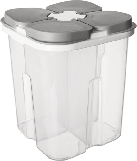 Doseerdoos met 4 vakken 1,8 l