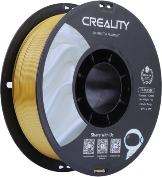 PLA-filament Creality CR-Silk, goud, 1,75 mm
