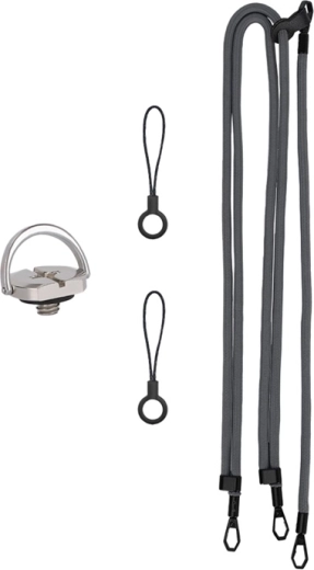 Sunnylife multifunctionele nekriem voor DJI Osmo Pocket 3 (grijs)