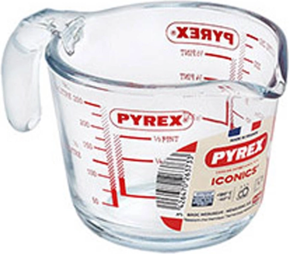 Maatbeker PYREX 0,25 l glas