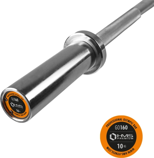 Olympische halterstang HMS Premium GO160 120 cm