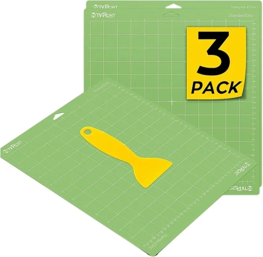 Snijmatten HTVRONT 34,8 × 37 cm, groen - set van 3 stuks