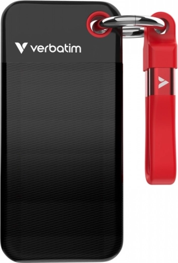 externe SSD VERBATIM Pocket 1 TB USB‑C (USB 3.2 Gen 2) tot 1000 MB/s