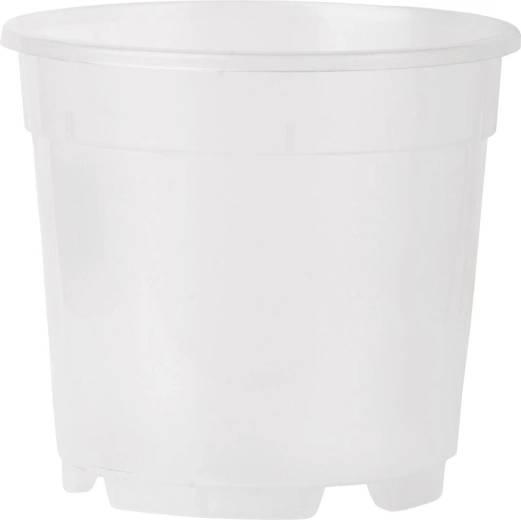 Transparante plastic orchideeënpot 17 cm, 2,3 l