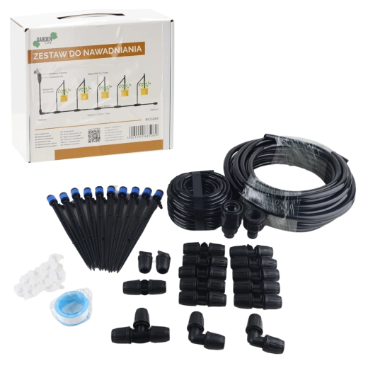 Druppelsproeierset met 10 verstelbare druppelaars