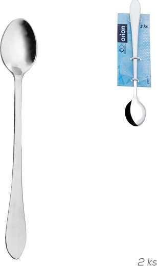 Cocktaillepel van roestvrij staal Punto, 2 stuks